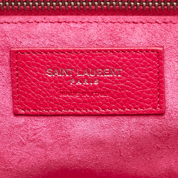 サンローラン カバ リヴゴーシュ ハンドバッグ ショルダーバッグ 2way VLR400413 0815 ピンク レザー レディース SAINT LAURENT 【中古】