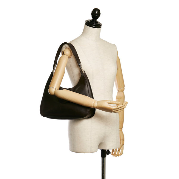 グッチ ワンショルダーバッグ 001 3767 ブラウン レザー レディース GUCCI 【中古】