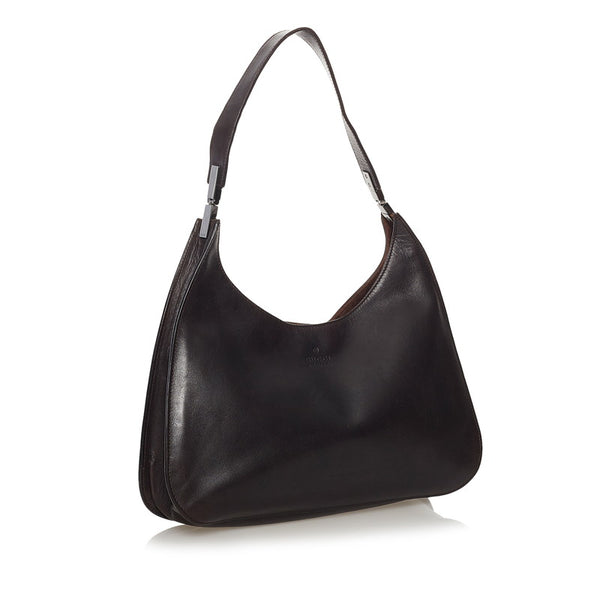 グッチ ワンショルダーバッグ 001 3767 ブラウン レザー レディース GUCCI 【中古】