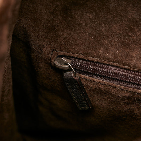 グッチ ワンショルダーバッグ 001 3767 ブラウン レザー レディース GUCCI 【中古】