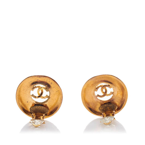 シャネル ココマーク イヤリング ゴールド メッキ レディース CHANEL 【中古】