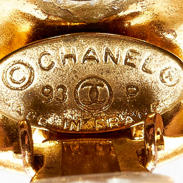 シャネル ココマーク イヤリング ゴールド メッキ レディース CHANEL 【中古】