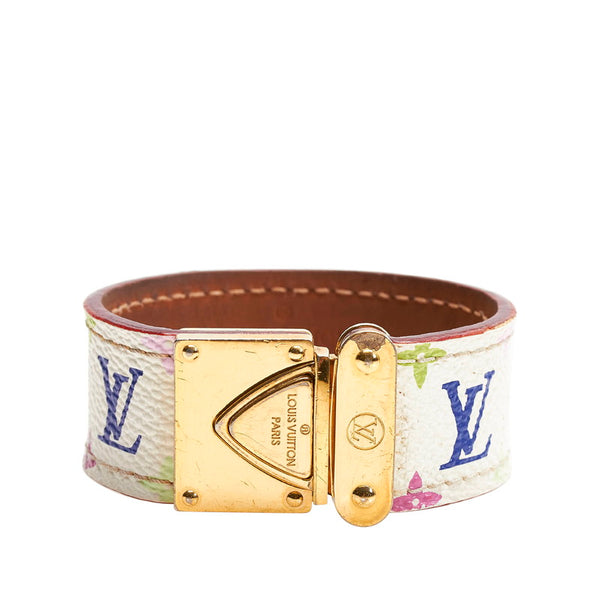 ルイ ヴィトン M65344 ブロン PVC メッキ マルチカラー ブラスレ コアラ S ブレスレット レディース LOUIS VUITTON 【中古】