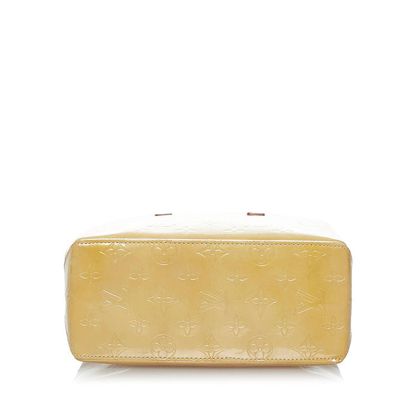 ルイ ヴィトン モノグラム ヴェルニ リードPM ハンドバッグ M91144 ベージュ エナメル レディース LOUIS VUITTON 【中古】