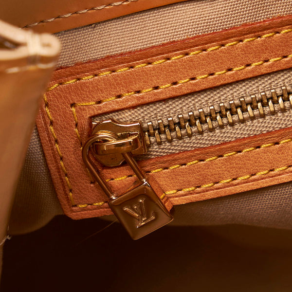 ルイ ヴィトン モノグラム ヴェルニ リードPM ハンドバッグ M91144 ベージュ エナメル レディース LOUIS VUITTON 【中古】