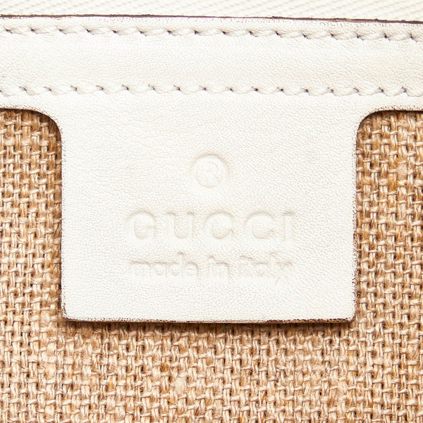 グッチ タッセル チェーン ショルダーバッグ 290682 ホワイト レザー レディース GUCCI 【中古】