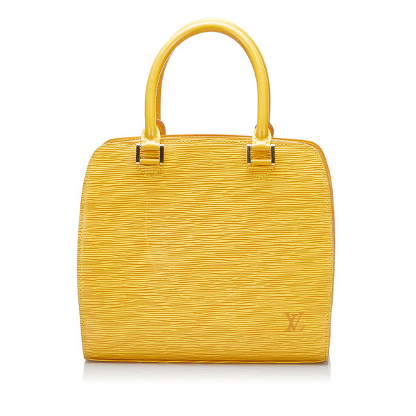 ルイ ヴィトン エピ ポンヌフ ハンドバッグ Ｍ52059 タッシリイエロー レザー レディース LOUIS VUITTON 【中古】