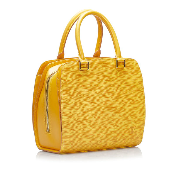 ルイ ヴィトン エピ ポンヌフ ハンドバッグ Ｍ52059 タッシリイエロー レザー レディース LOUIS VUITTON 【中古】