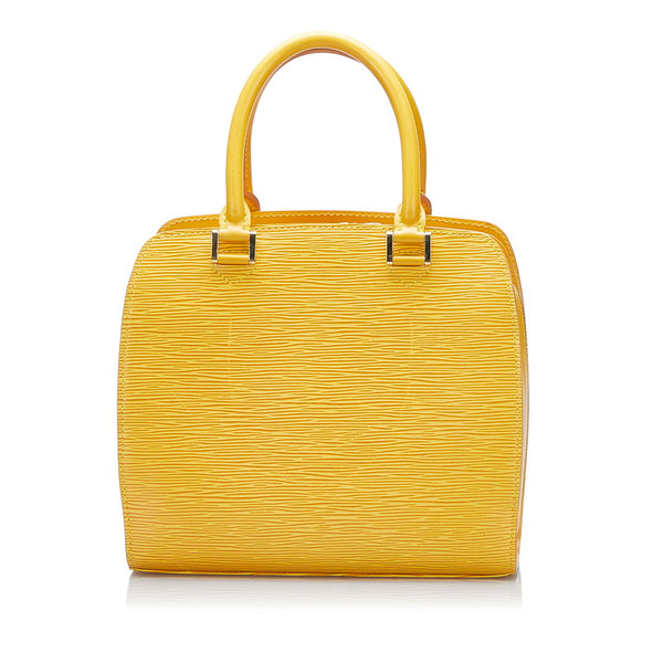 ルイ ヴィトン エピ ポンヌフ ハンドバッグ Ｍ52059 タッシリイエロー レザー レディース LOUIS VUITTON 【中古】