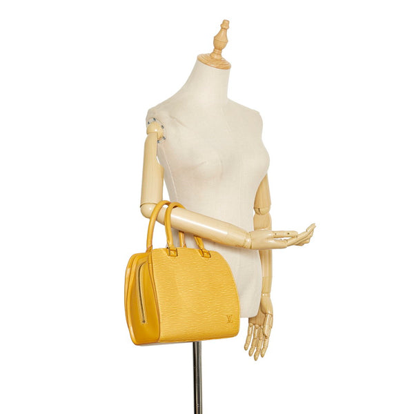 ルイ ヴィトン エピ ポンヌフ ハンドバッグ Ｍ52059 タッシリイエロー レザー レディース LOUIS VUITTON 【中古】