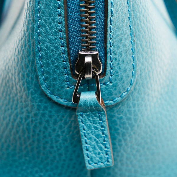 グッチ シェリーライン ハンドバッグ ショルダーバッグ 2WAY 341504 ブルー レザー レディース GUCCI 【中古】