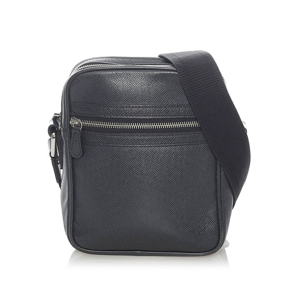 ルイ ヴィトン タイガ ディミトリ 斜め掛け ショルダーバッグ M32462 アルドワーズ レザー メンズ LOUIS VUITTON 【中古】