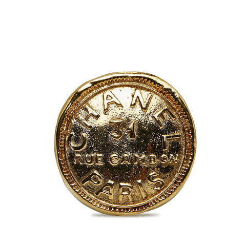 シャネル 31 ブローチ ゴールド メッキ レディース CHANEL 【中古】