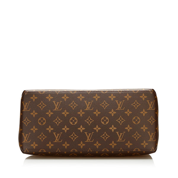 ルイ ヴィトン モノグラム グラン パレMM ハンドバッグ ショルダーバッグ 2WAY M45898 ブラウン PVC レザー レディース LOUIS VUITTON 【中古】