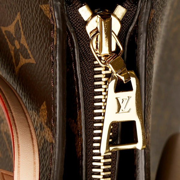 ルイ ヴィトン モノグラム グラン パレMM ハンドバッグ ショルダーバッグ 2WAY M45898 ブラウン PVC レザー レディース LOUIS VUITTON 【中古】