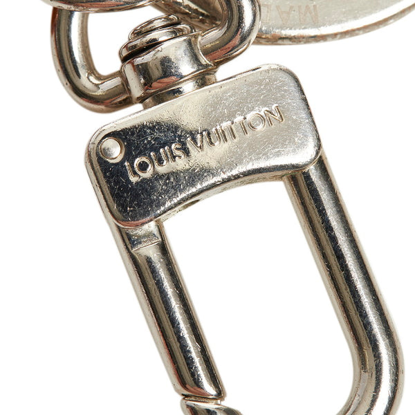 ルイ ヴィトン ポルトクレ LVカラーズ キーホルダー キーリング バッグチャーム MP2710 オレンジ ブルー メタル レディース LOUIS VUITTON 【中古】