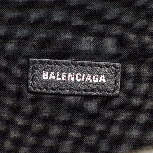 バレンシアガ ボディバッグ ウエストバッグ 552376 ホワイト レザー レディース BALENCIAGA 【中古】