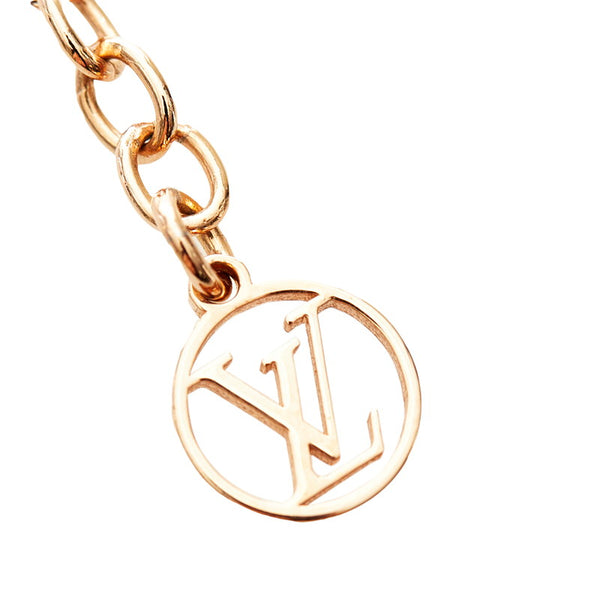 ルイ ヴィトン コリエ エセンシャルV ネックレス M80137  ローズゴールド 真鍮 レディース LOUIS VUITTON 【中古】