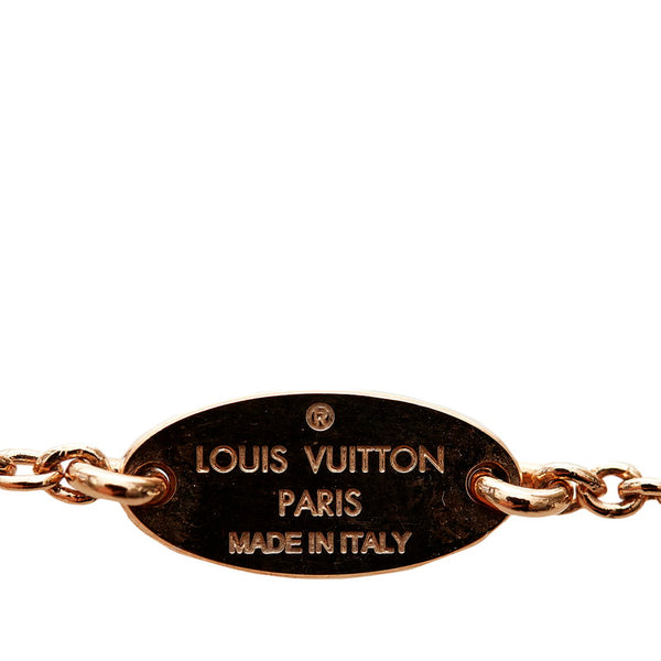 ルイ ヴィトン コリエ エセンシャルV ネックレス M80137  ローズゴールド 真鍮 レディース LOUIS VUITTON 【中古】