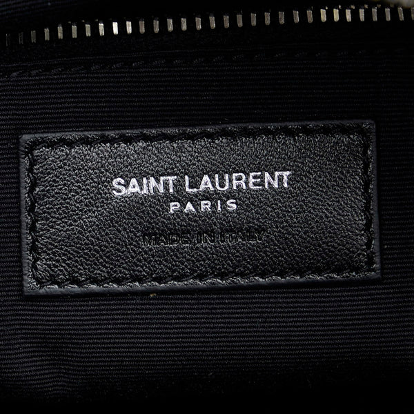 サンローラン ルルボーリング 斜め掛け チェーンショルダーバッグ 574102 ブラック レザー レディース SAINT LAURENT 【中古】