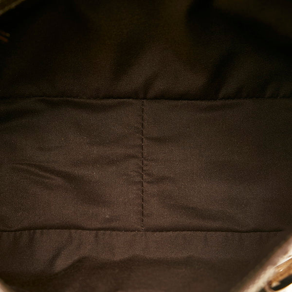 グッチ GGキャンバス ホースビット ショルダーバッグ 131474 ベージュ ゴールド キャンバス レザー レディース GUCCI 【中古】