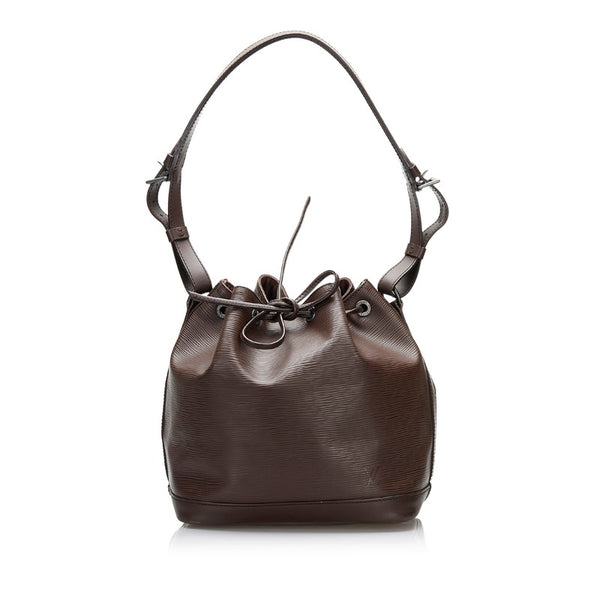 ルイ ヴィトン エピ プチノエ ショルダーバッグ M5901D モカ ダークブラウン レザー レディース LOUIS VUITTON 【中古】