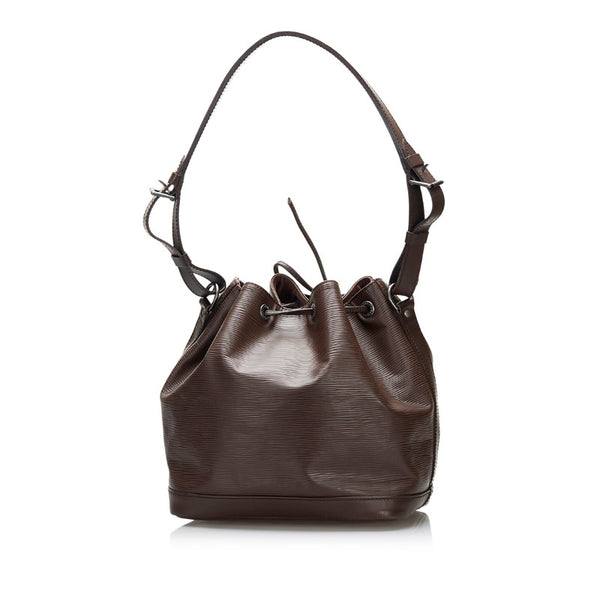 ルイ ヴィトン エピ プチノエ ショルダーバッグ M5901D モカ ダークブラウン レザー レディース LOUIS VUITTON 【中古】