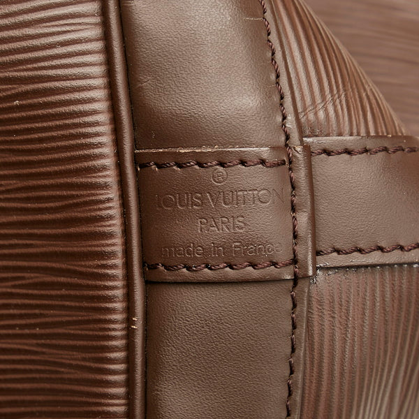 ルイ ヴィトン エピ プチノエ ショルダーバッグ M5901D モカ ダークブラウン レザー レディース LOUIS VUITTON 【中古】