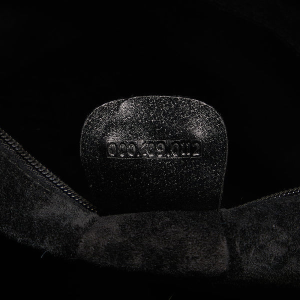 グッチ ヴィンテージ オールドグッチ ゴールド金具 ハンドバッグ ショルダーバッグ 2WAY 000 109 ブラック レザー レディース GUCCI 【中古】