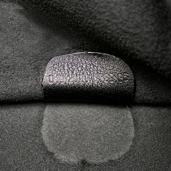 グッチ 型押しロゴ 019 2020 ブラック レザー ハンドバッグ メンズ GUCCI 【中古】