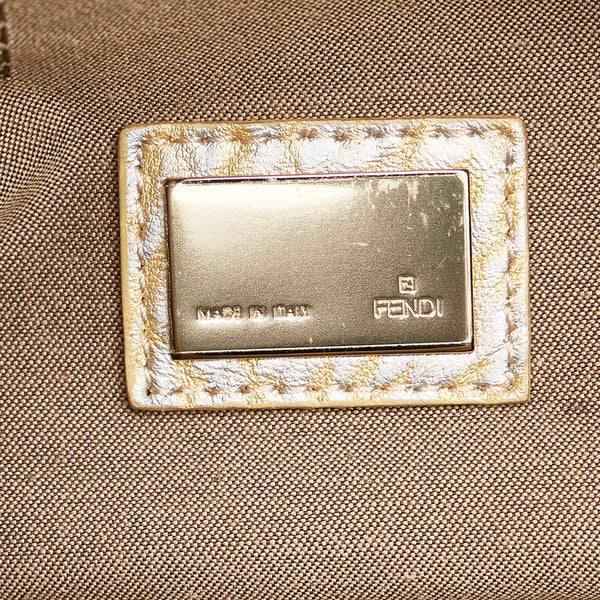 フェンディ スパイバッグ ハンドバッグ トートバッグ 8BR511 ゴールド レザー レディース FENDI 【中古】