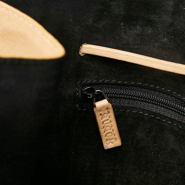 グッチ トートバッグ ショルダーバッグ ベージュ レザー レディース GUCCI 【中古】