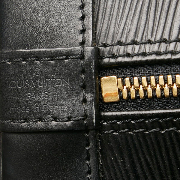 ルイ ヴィトン エピ アルマPM ハンドバッグ M40302 ノワール ブラック レザー レディース LOUIS VUITTON 【中古】