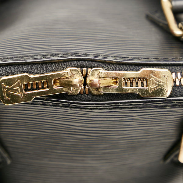 ルイ ヴィトン エピ アルマPM ハンドバッグ M40302 ノワール ブラック レザー レディース LOUIS VUITTON 【中古】