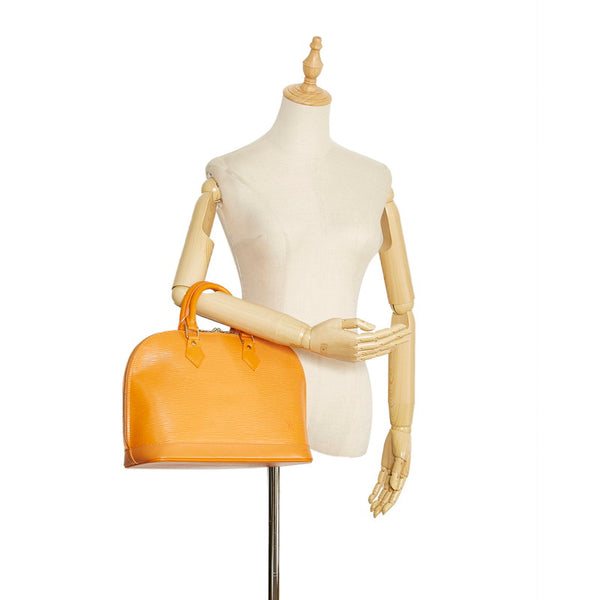 ルイ ヴィトン エピ アルマ ハンドバッグ M5214H マンダリン オレンジ レザー レディース LOUIS VUITTON 【中古】