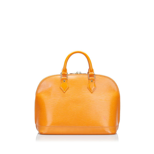 ルイ ヴィトン エピ アルマ ハンドバッグ M5214H マンダリン オレンジ レザー レディース LOUIS VUITTON 【中古】
