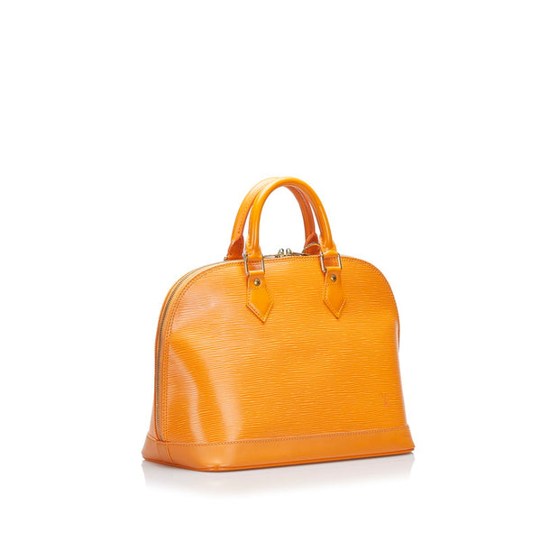 ルイ ヴィトン エピ アルマ ハンドバッグ M5214H マンダリン オレンジ レザー レディース LOUIS VUITTON 【中古】