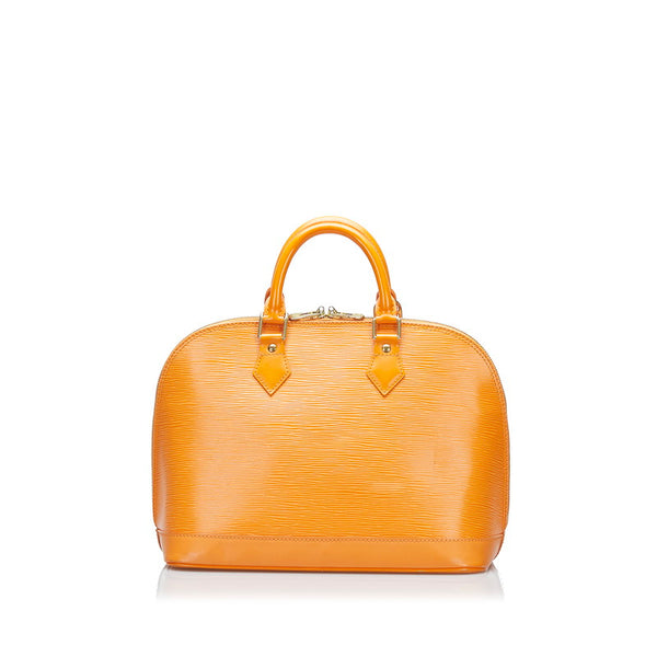 ルイ ヴィトン エピ アルマ ハンドバッグ M5214H マンダリン オレンジ レザー レディース LOUIS VUITTON 【中古】