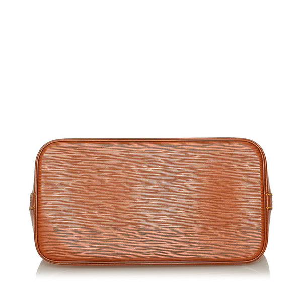 ルイ ヴィトン エピ アルマ ハンドバッグ M54148 ブラウン レザー レディース LOUIS VUITTON 【中古】