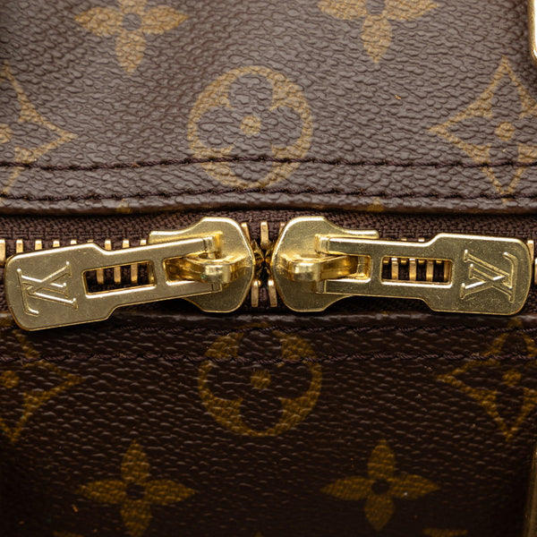 ルイ ヴィトン モノグラム キーポル 45 ボストンバッグ M41418 ブラウン PVC レザー レディース LOUIS VUITTON 【中古】
