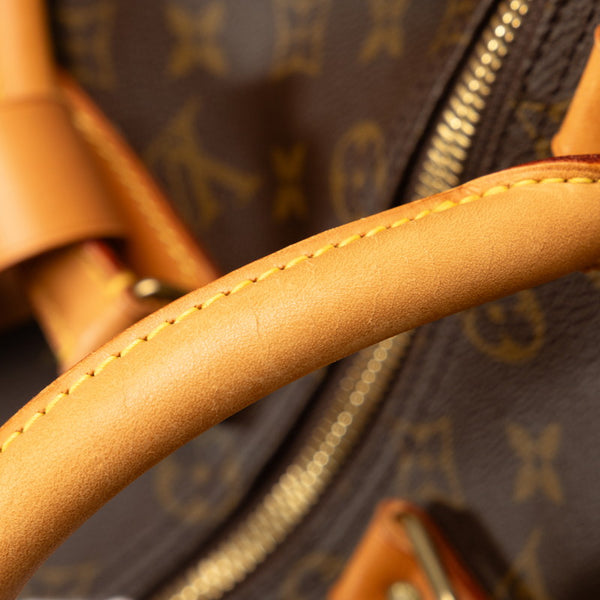 ルイ ヴィトン モノグラム キーポル 45 ボストンバッグ M41418 ブラウン PVC レザー レディース LOUIS VUITTON 【中古】