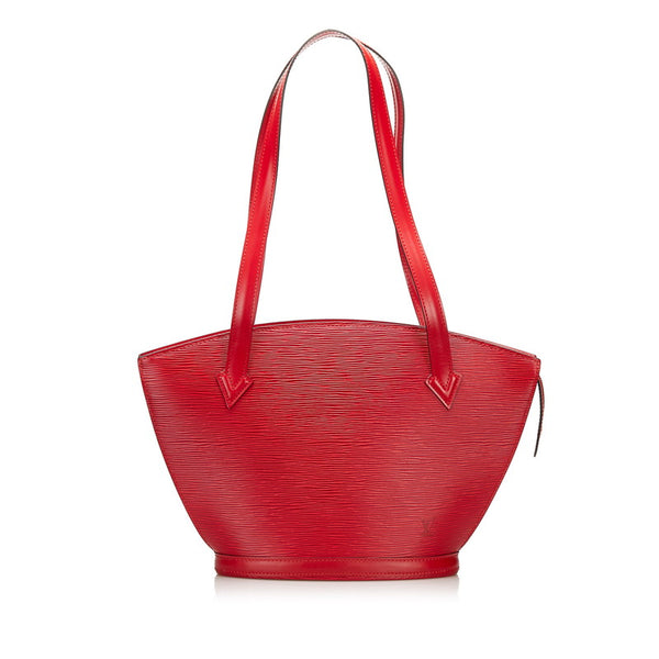 ルイ ヴィトン エピ サンジャック ポワニエ ロング ショルダーバッグ M52337 カスティリアンレッド レザー レディース LOUIS VUITTON 【中古】