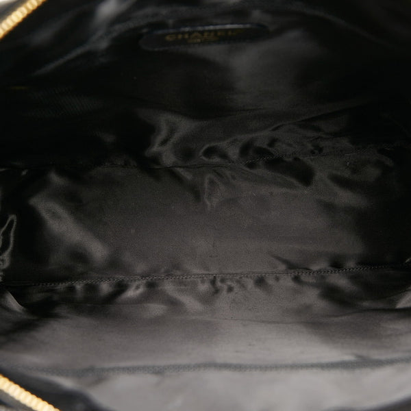 シャネル ココマーク ココボール ゴールド金具 トートバッグ ショルダーバッグ ブラック キャビアスキン レディース CHANEL 【中古】