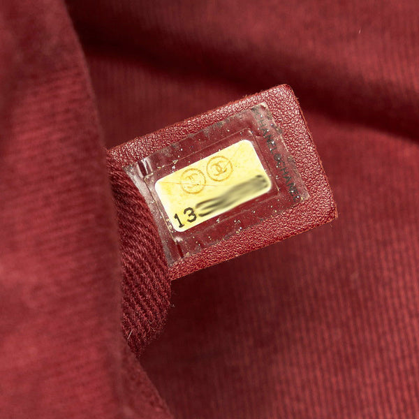 シャネル マトラッセ ココマーク チェーンショルダーバッグ ブラック レザー レディース CHANEL 【中古】