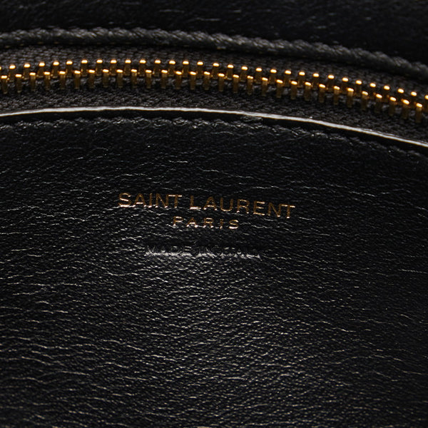 サンローラン カバス カサンドラ ハンドバッグ ショルダーバッグ 2WAY 672667 ブラック レザー レディース SAINT LAURENT 【中古】
