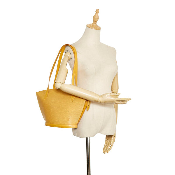 ルイ ヴィトン エピ サンジャック ロング ショルダーバッグ M52339 タッシリイエロー レザー レディース LOUIS VUITTON 【中古】