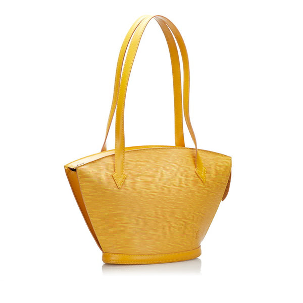 ルイ ヴィトン エピ サンジャック ロング ショルダーバッグ M52339 タッシリイエロー レザー レディース LOUIS VUITTON 【中古】
