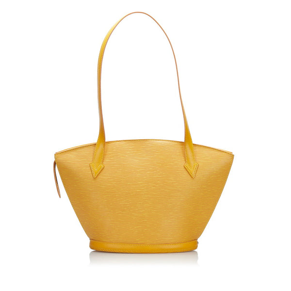 ルイ ヴィトン エピ サンジャック ロング ショルダーバッグ M52339 タッシリイエロー レザー レディース LOUIS VUITTON 【中古】