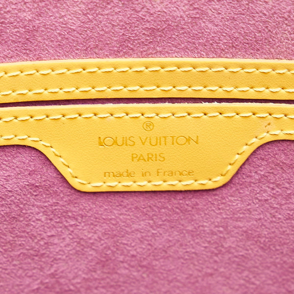 ルイ ヴィトン エピ サンジャック ロング ショルダーバッグ M52339 タッシリイエロー レザー レディース LOUIS VUITTON 【中古】