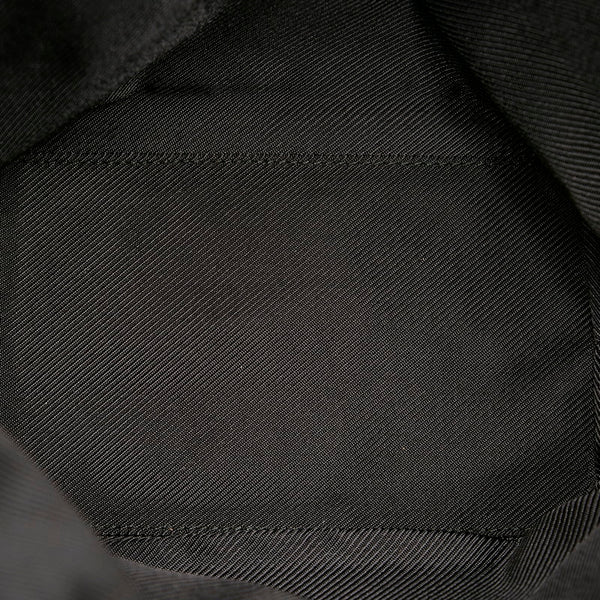 グッチ GGキャンバス ミニ トートバッグ ハンドバッグ 0021099 ベージュ ブラック キャンバス レザー レディース GUCCI 【中古】